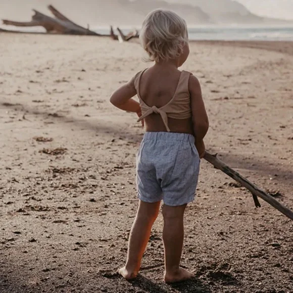 The Simple Folk Bikini Top Dune Neutral Tan Cream - Picture 12 of 16